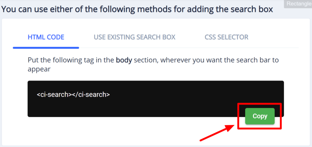 ExpertRec - Custom Site Search code
