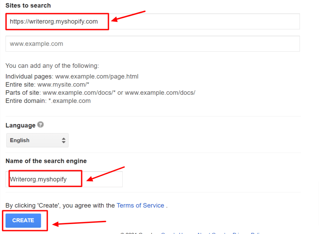 Programmable-Search-Create-search-engine