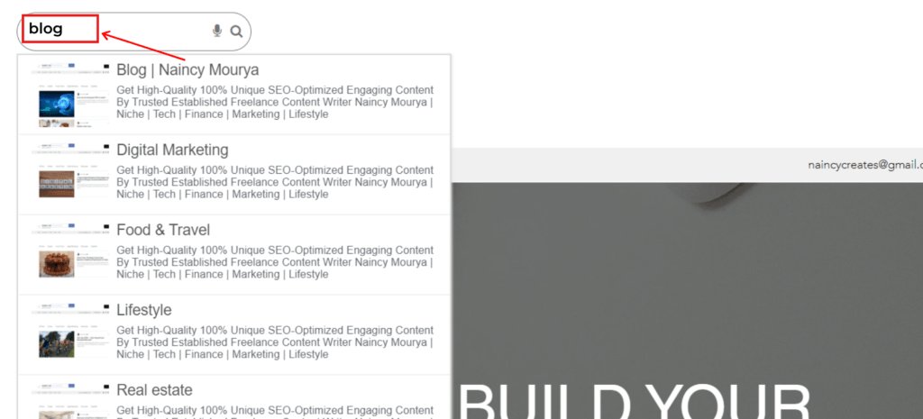 searching on prestashop store