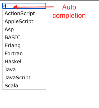 autocompletion bug fix