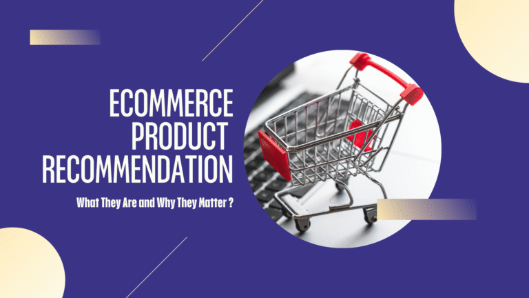 Ecommerce Product recommendations