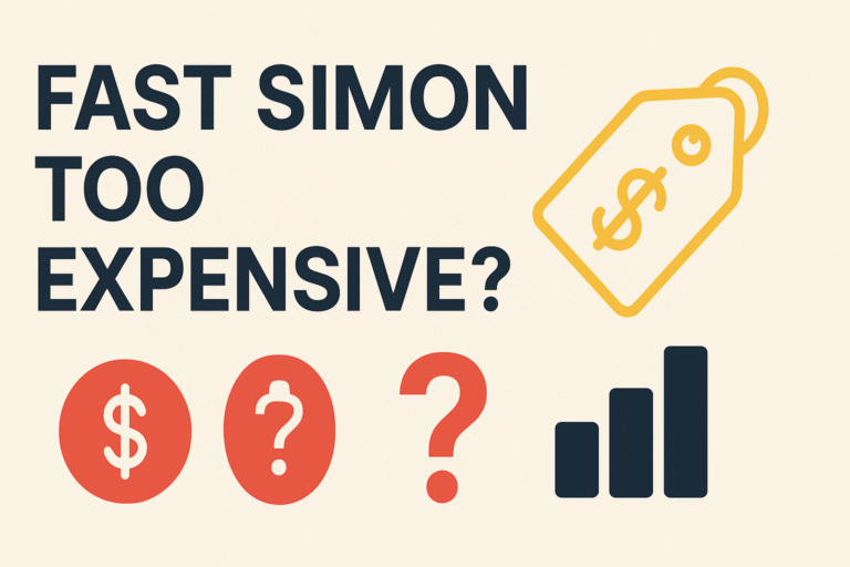 Fast Simon: Too Expensive ?