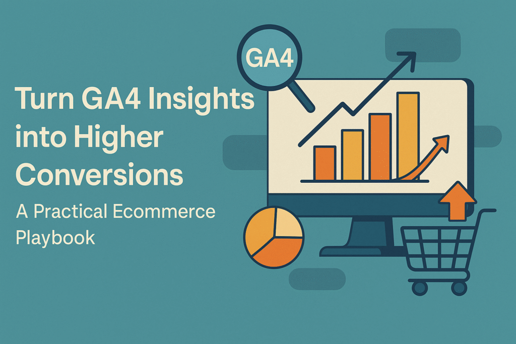 Turn GA4 Insights into Higher Conversions: A Practical Ecommerce Playbook