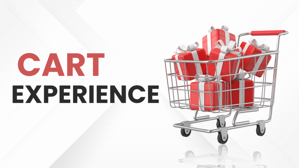 Cart experience