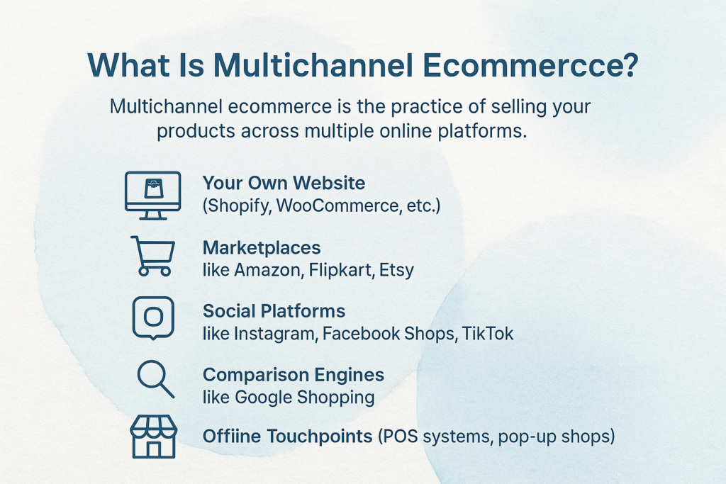 what is multichannel ecommerce ?