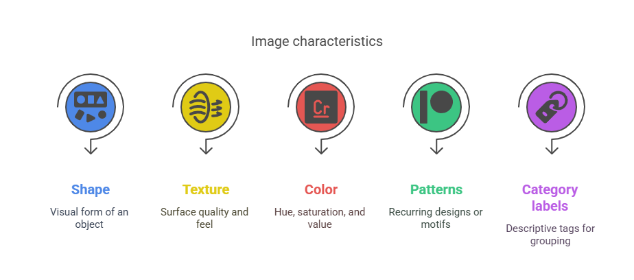 Image characteristics 
