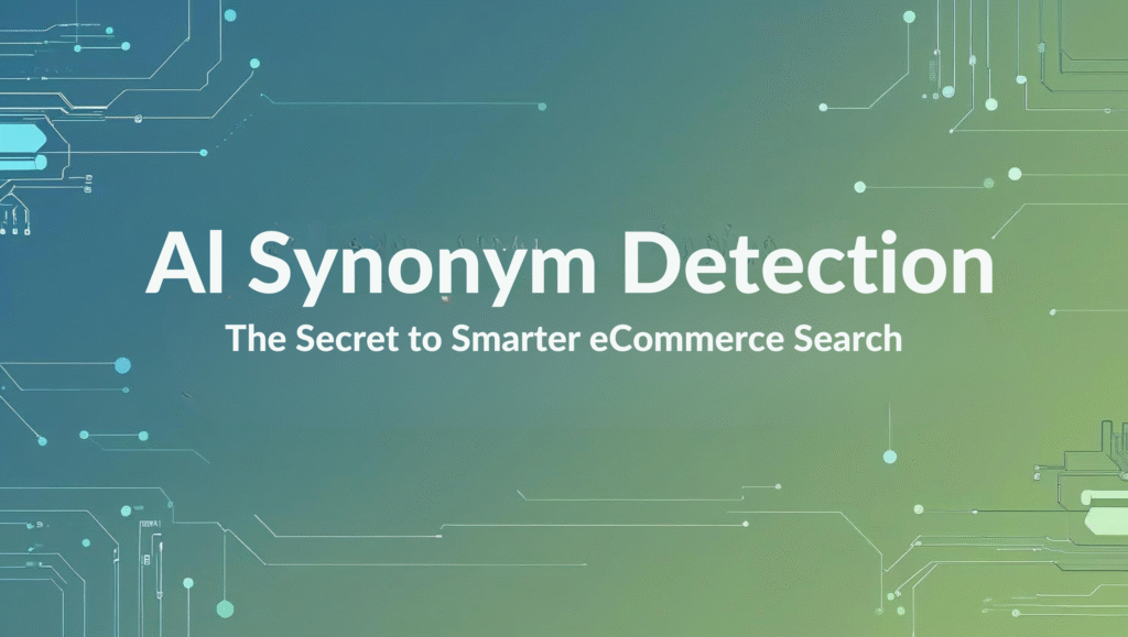 Al Synonym Detection
