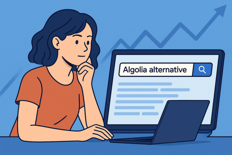 eature comparison of Algolia and alternative