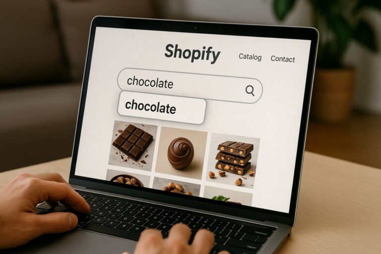 Typo correction in Shopify