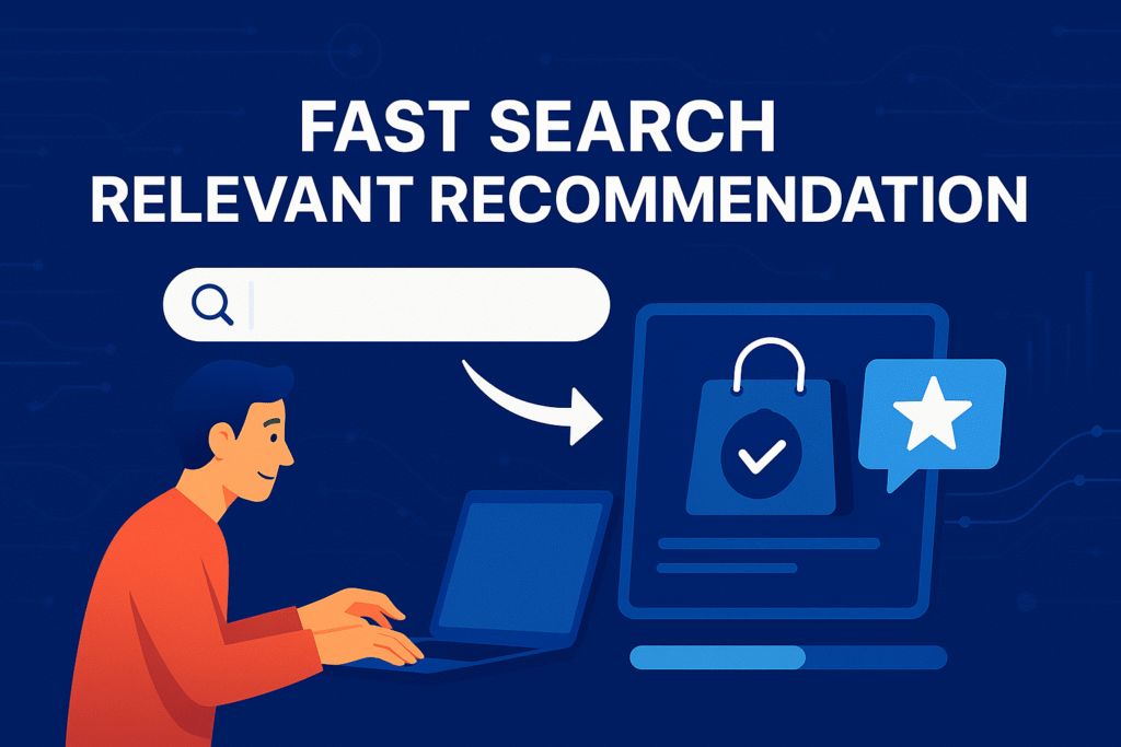 Fast and relevant recommendation