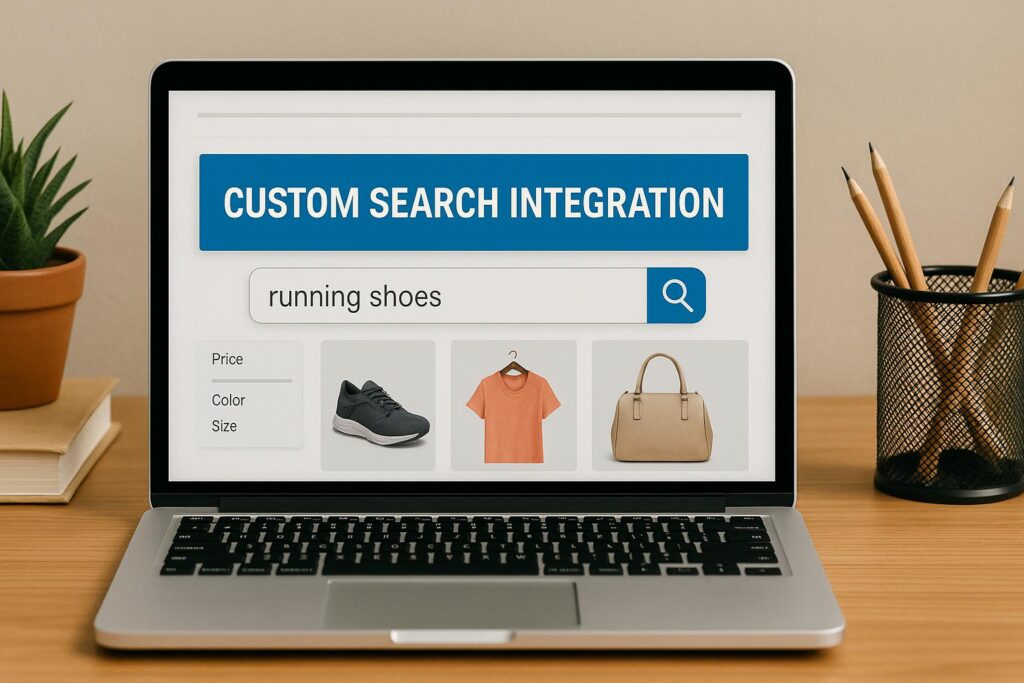 custom search integration