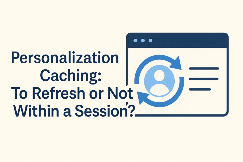 personalisation caching